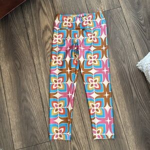 Goldsheep Kids Vibrant Floral Leggings
